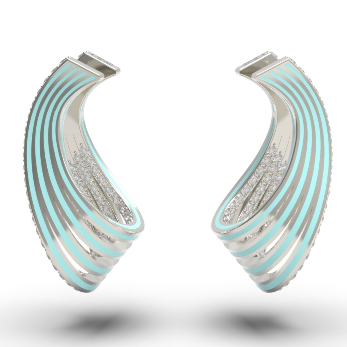 Earrings AQUA