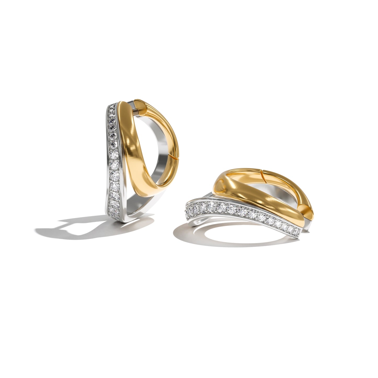 Earrings LOS ANGELES smooth (hoops)