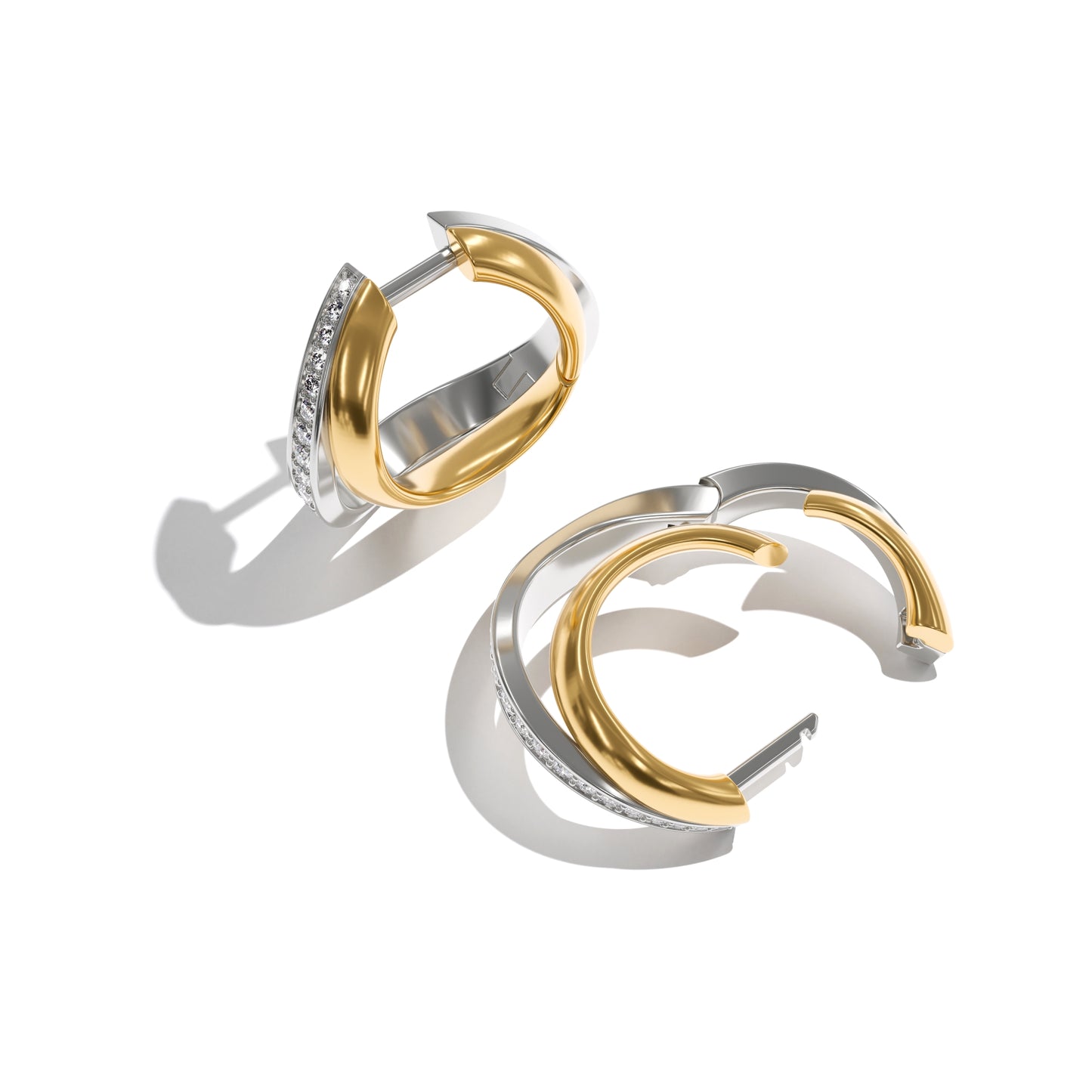 Earrings LOS ANGELES smooth (hoops)