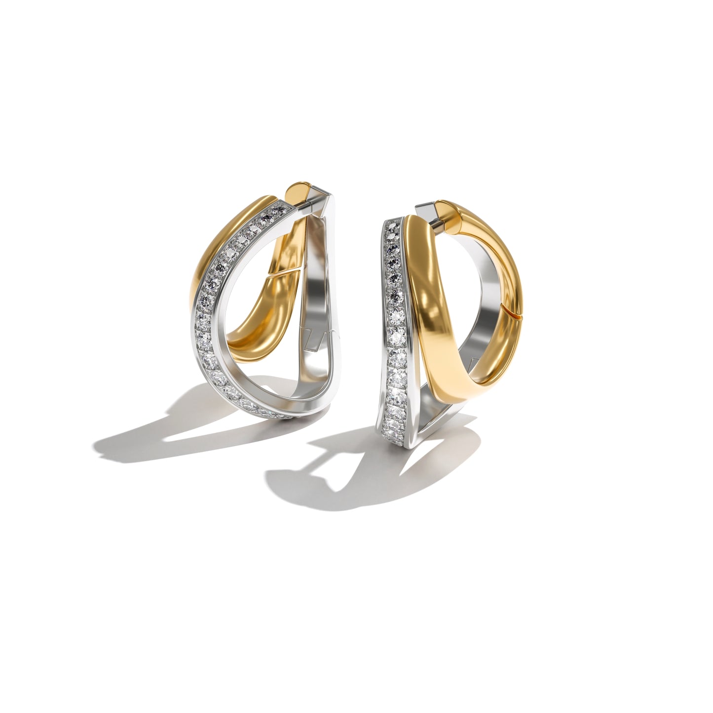 Earrings LOS ANGELES smooth (hoops)