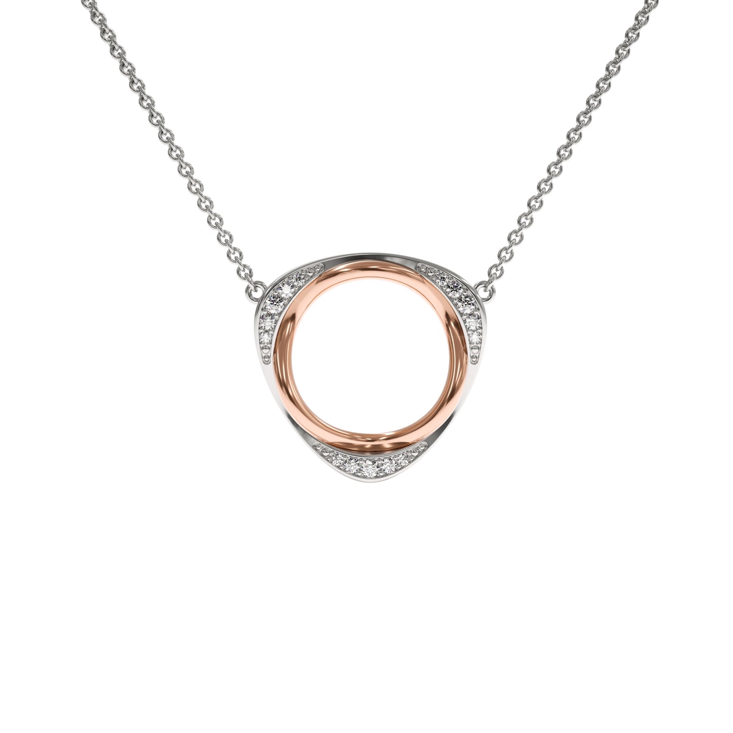 Necklace LOS ANGELES three angles