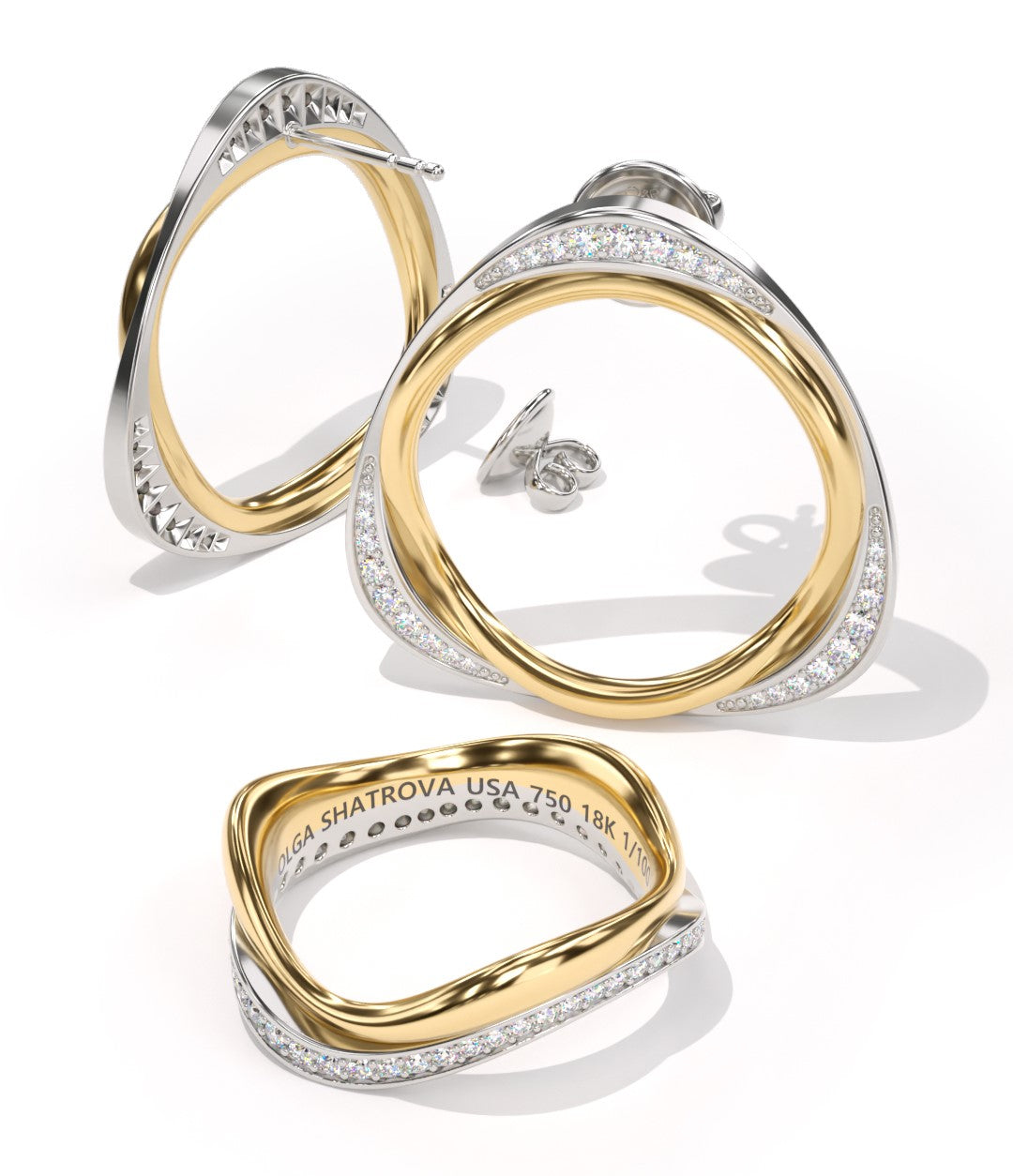 Ring LOS ANGELES three angles