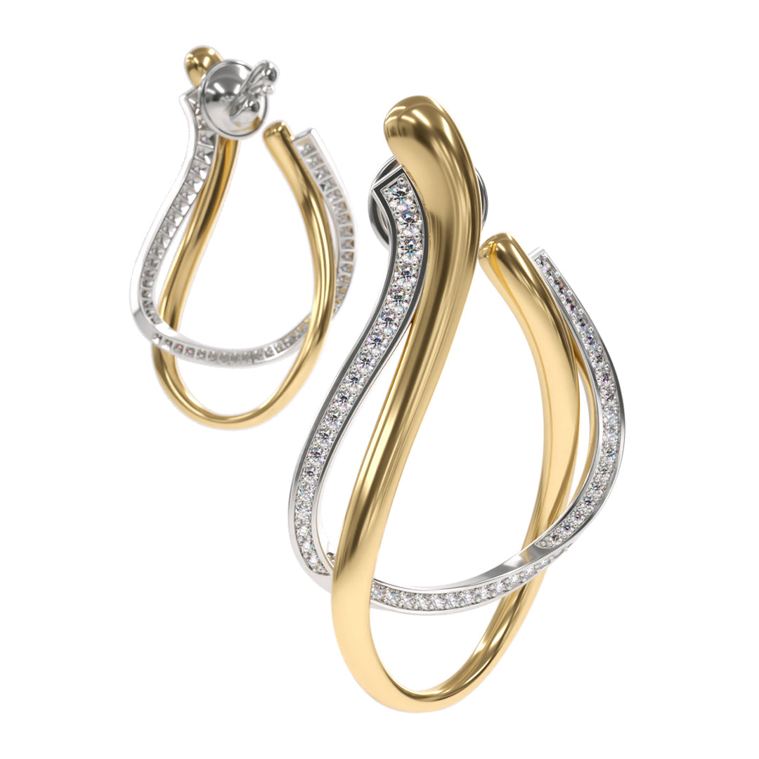 Earrings LOS ANGELES smooth