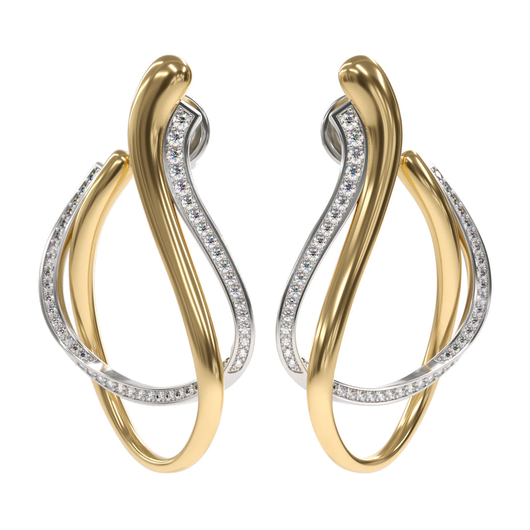 Earrings LOS ANGELES smooth