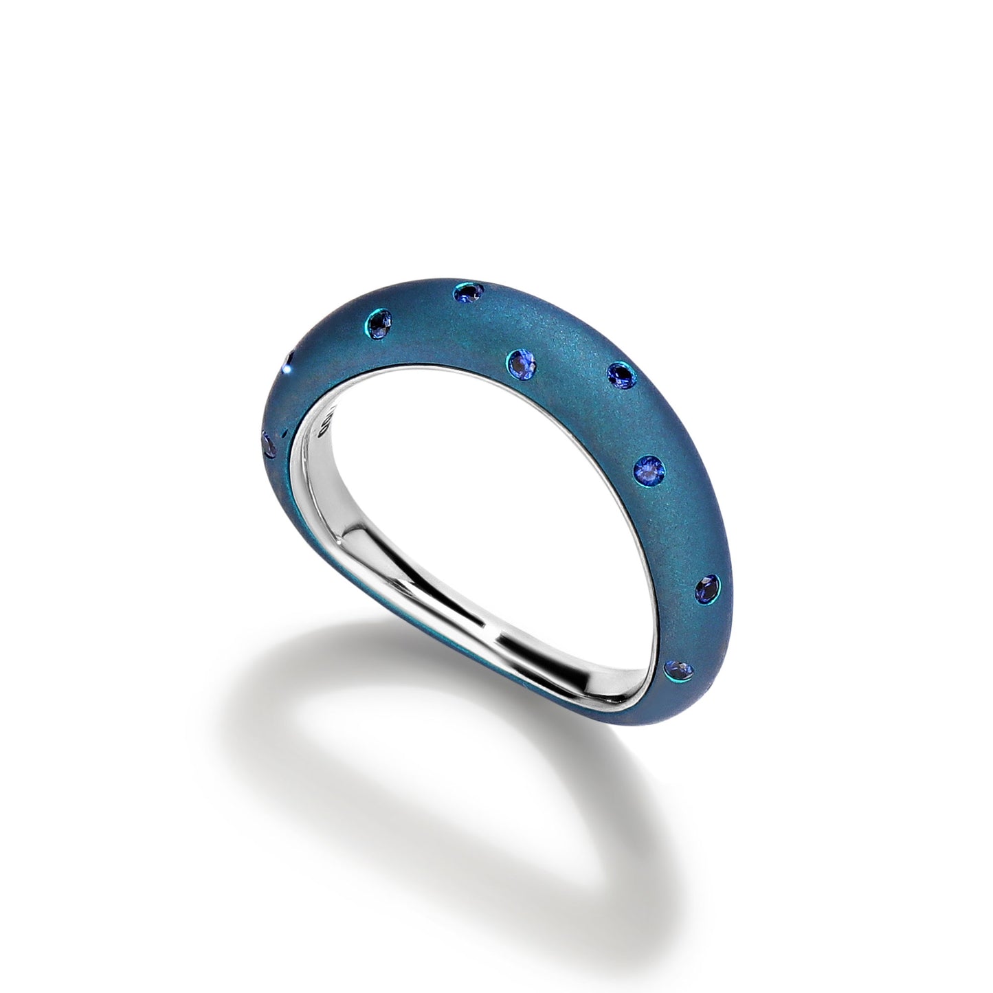 Titanium Ring LOS ANGELES blue