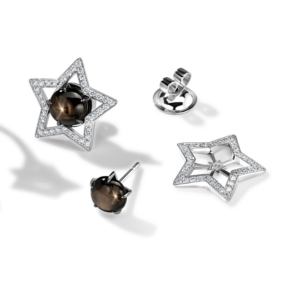 Earrings STELLA sapphire