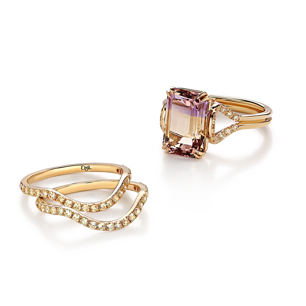 Ring set STILL ametrine