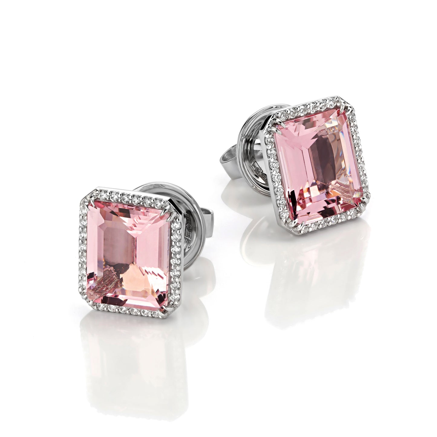 Earrings STILL morganite