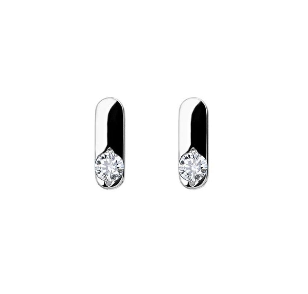 Earrings SATELLITE sapphire