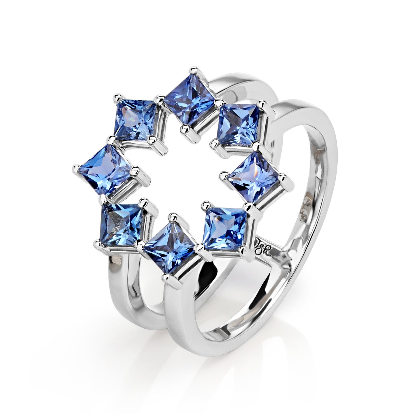 Ring SIDERA blue sapphire