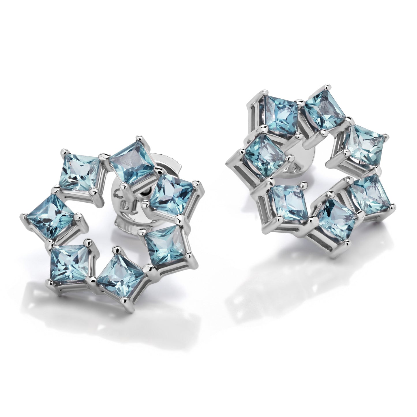 Earrings SIDERA topaz