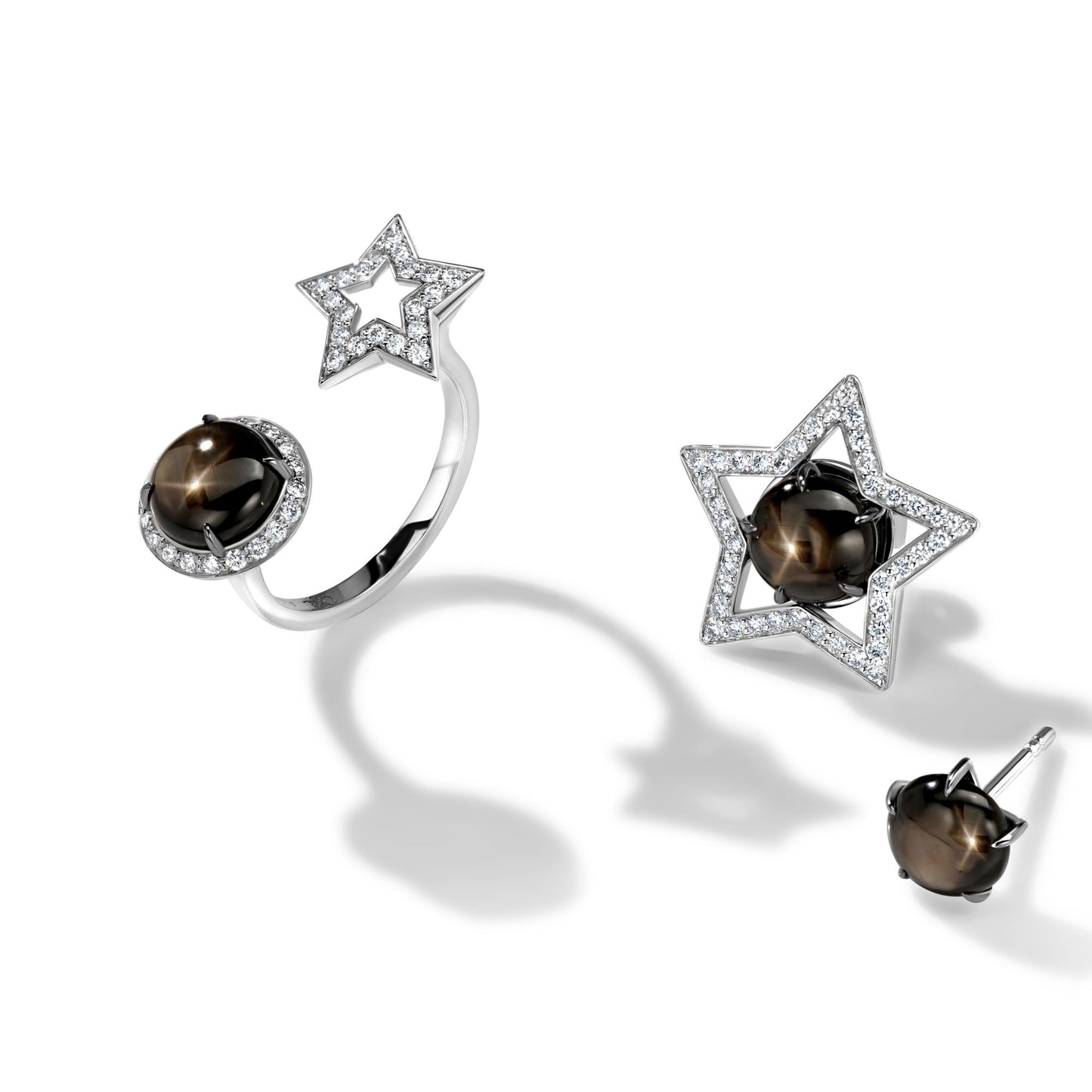 Earrings STELLA sapphire