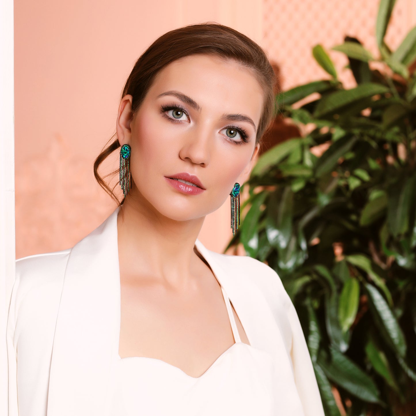 Earrings VOLUNTAS opal
