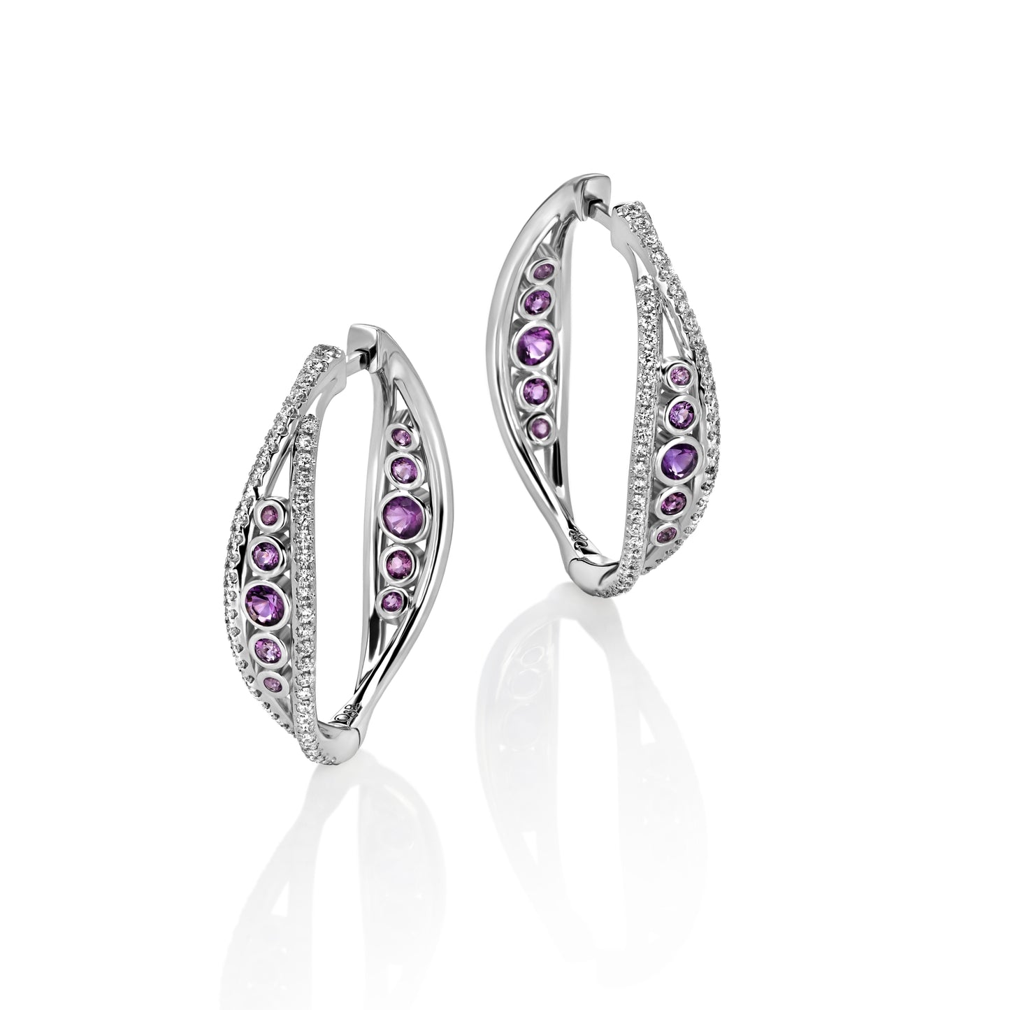 Earrings ALIA amethyst