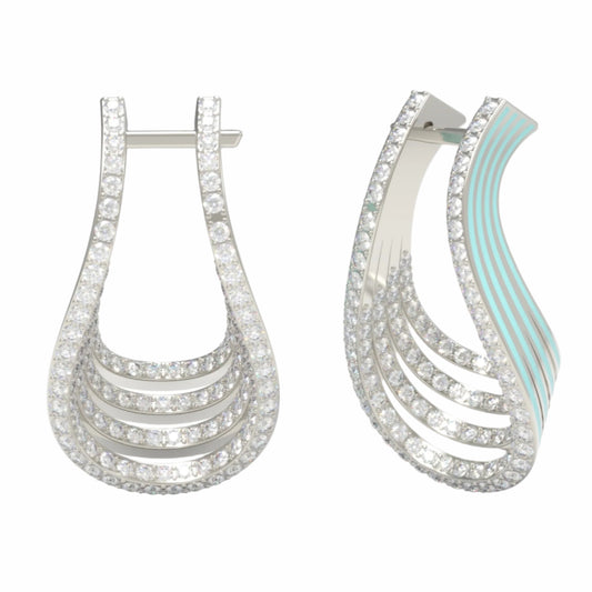 Earrings AQUA