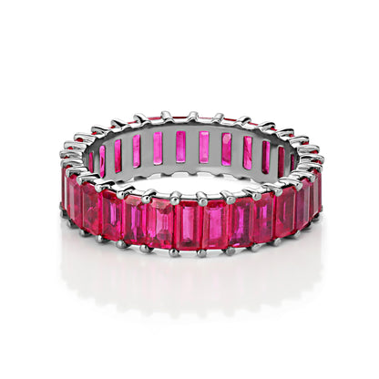 Ring BAGUETTE ruby