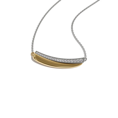 Necklace LOS ANGELES line smooth