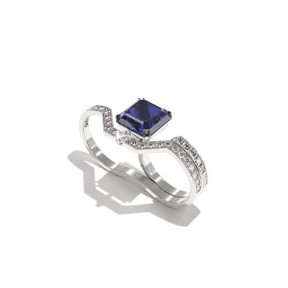 Ring ROSEUS FLAMMA tanzanite